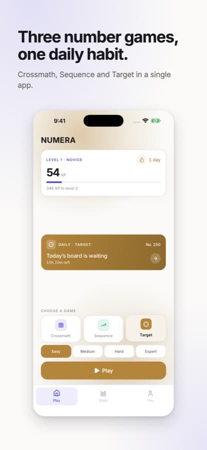 Numera screenshot
